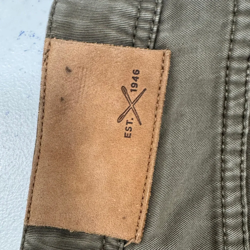 Ballin Crescent Modern Fit‎ Pima Cotton Pants Fatigue Green Mens 32x27.5